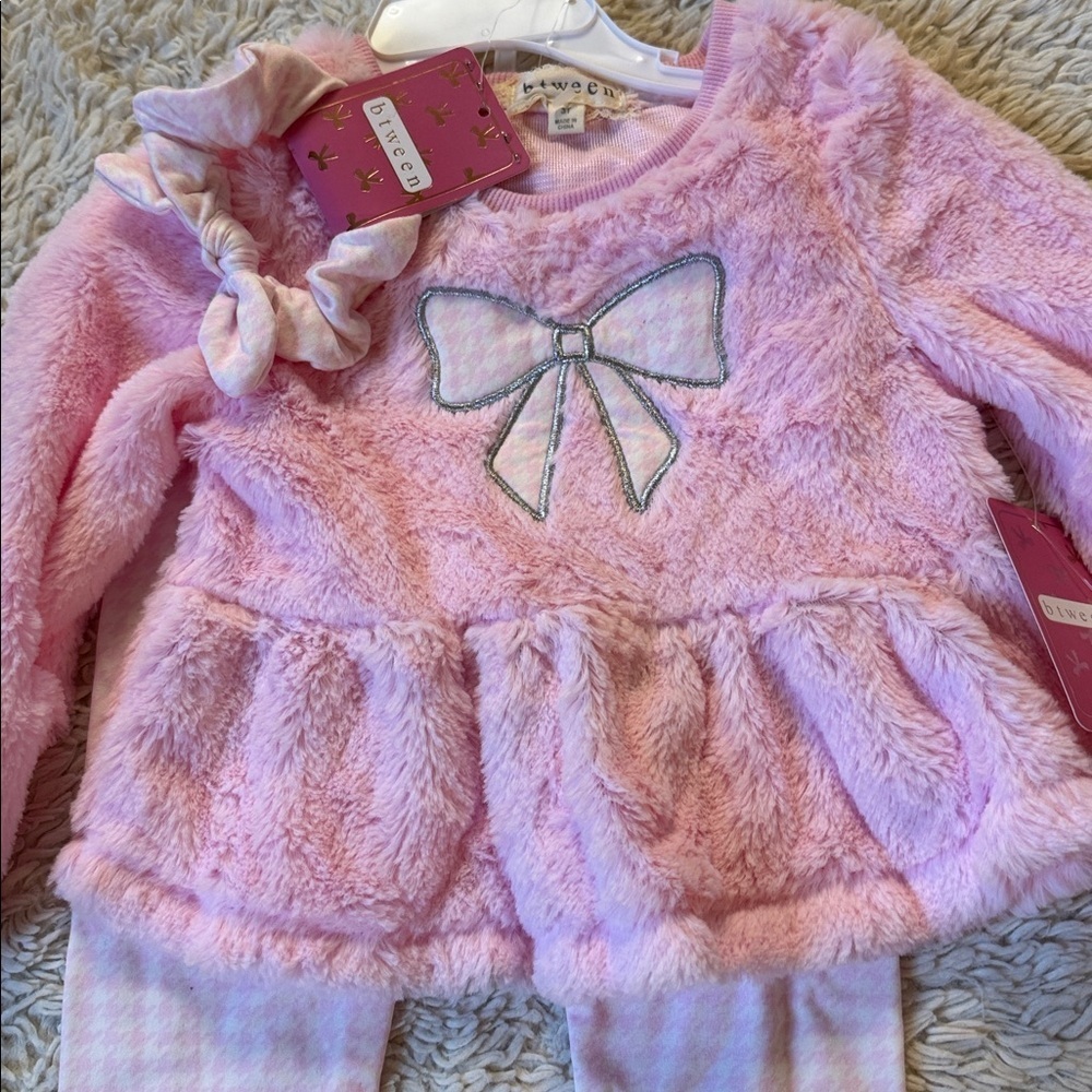 NWT btween 3 pieces for girls size 3T - Picture 6 of 7
